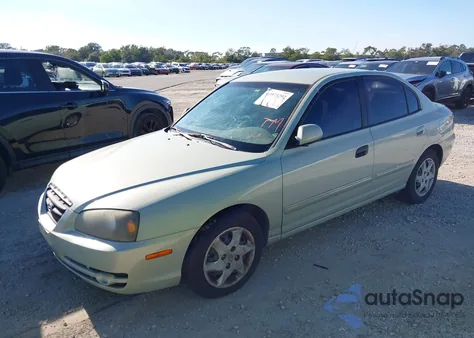 2004 Hyundai Elantra Gls/Gt from USA, damaged, VIN KMHDN46D24U866569